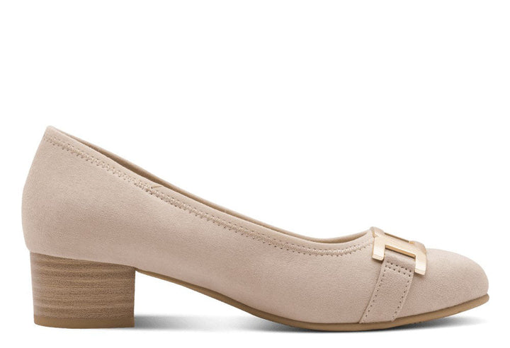 Buckle Slip On Heel