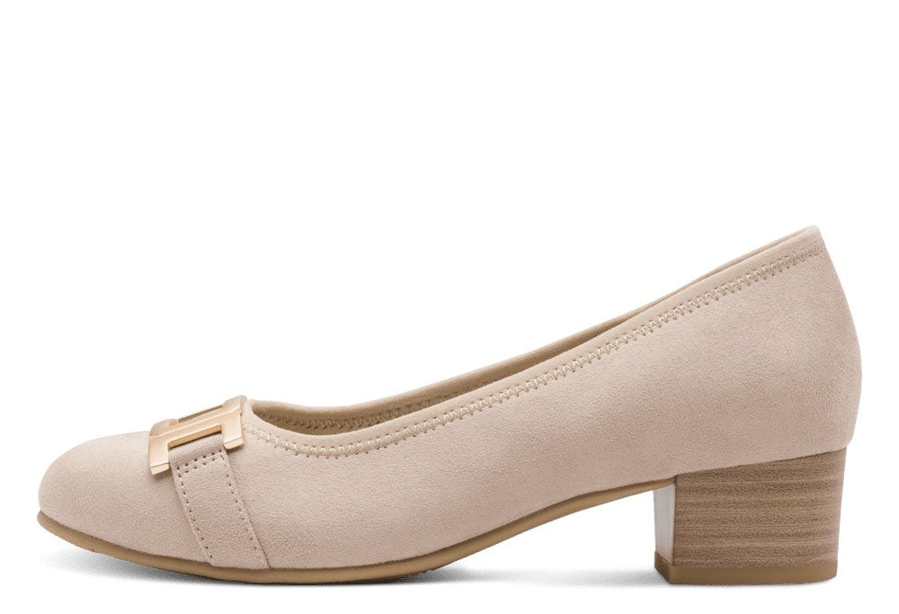 Buckle Slip On Heel