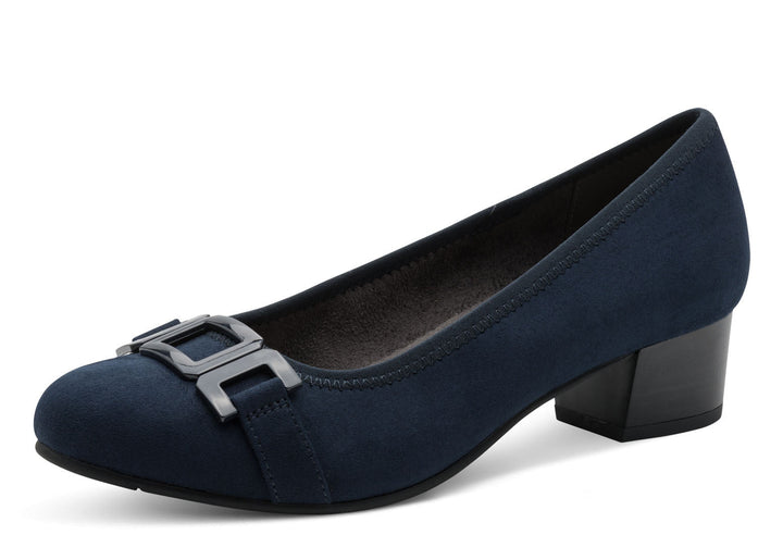 Buckle Slip On Heel