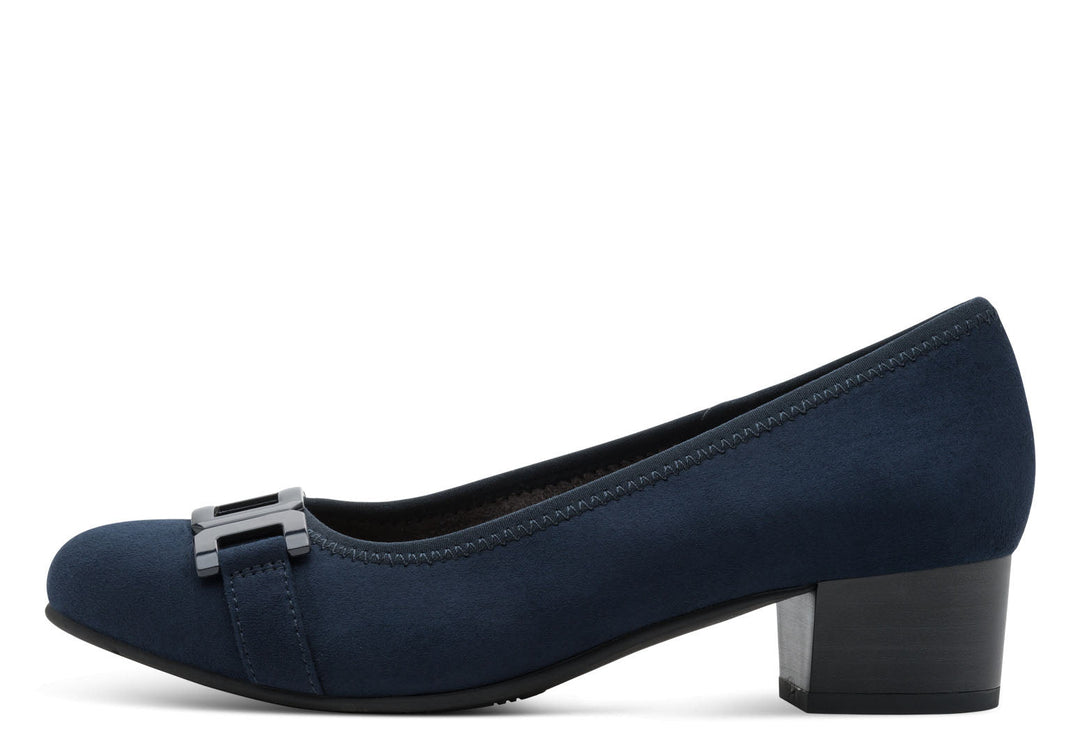 Buckle Slip On Heel
