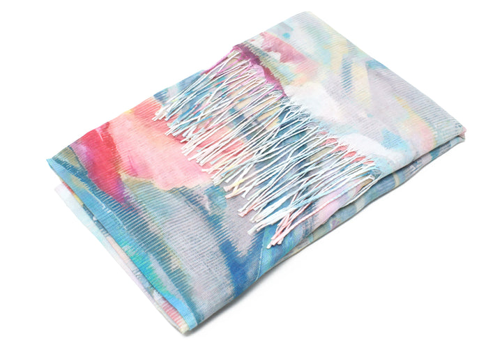 Garden Rose Print Scarf