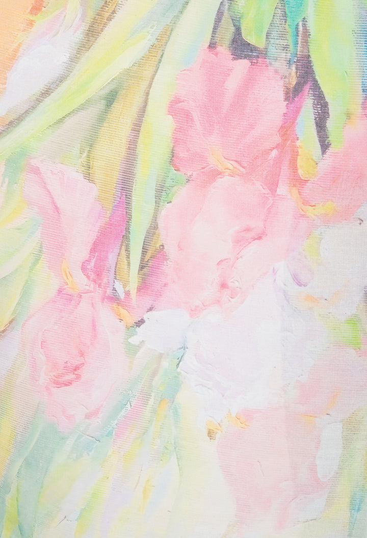 Garden Rose Print Scarf