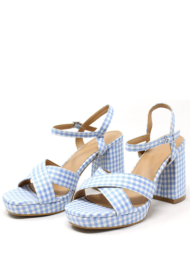 Gingham High Heel