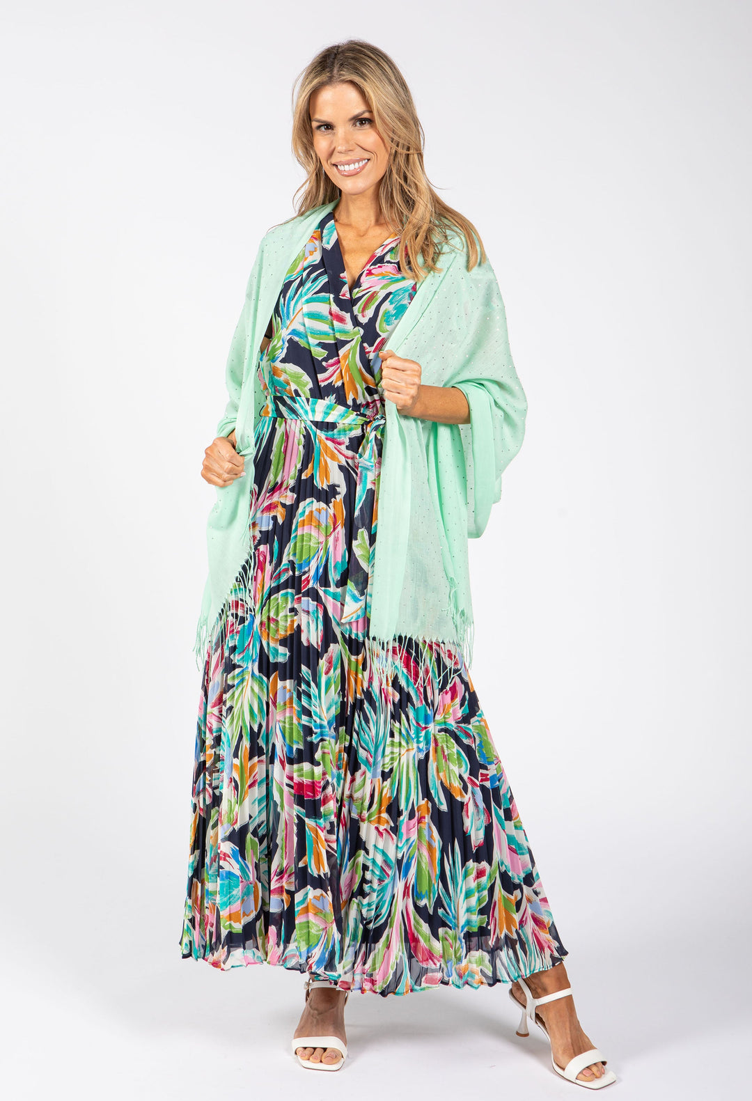 Diamante Pashmina