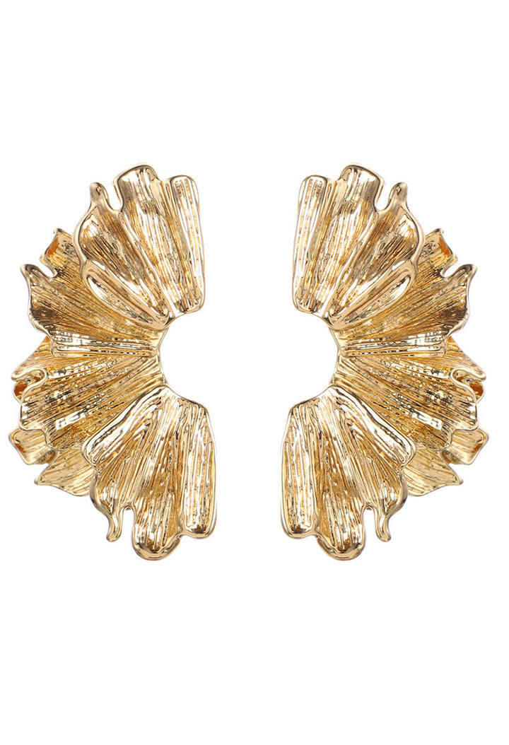 Half Petal Earrings