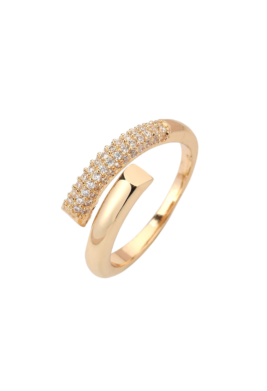 Diamante Wrap Ring