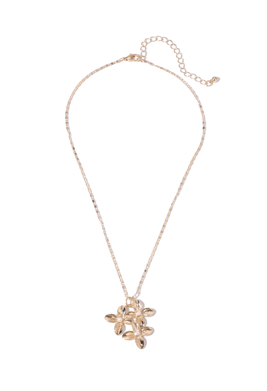 Floral Pearl Necklace