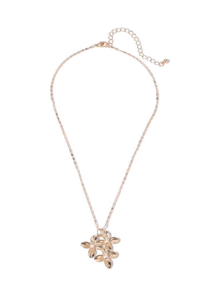 Floral Pearl Necklace