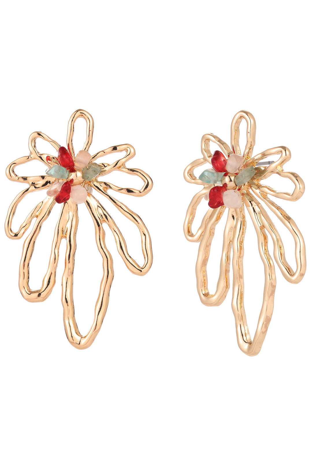 Tropical Floral Earrings