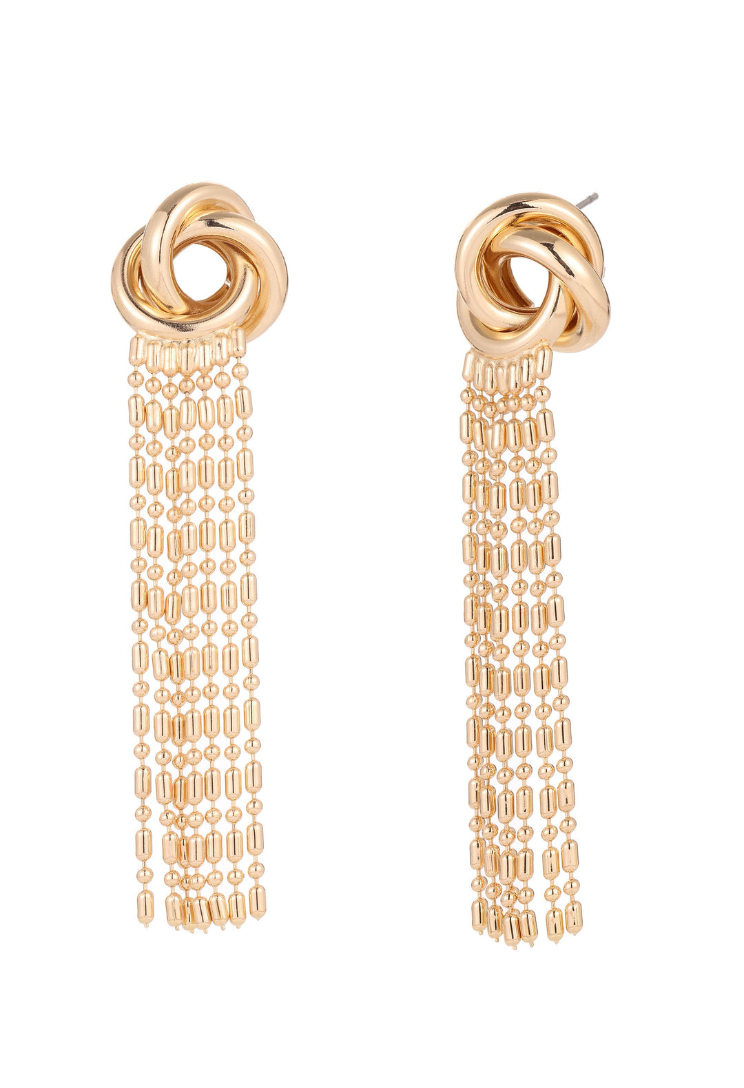 Knot and Tassel Earrings