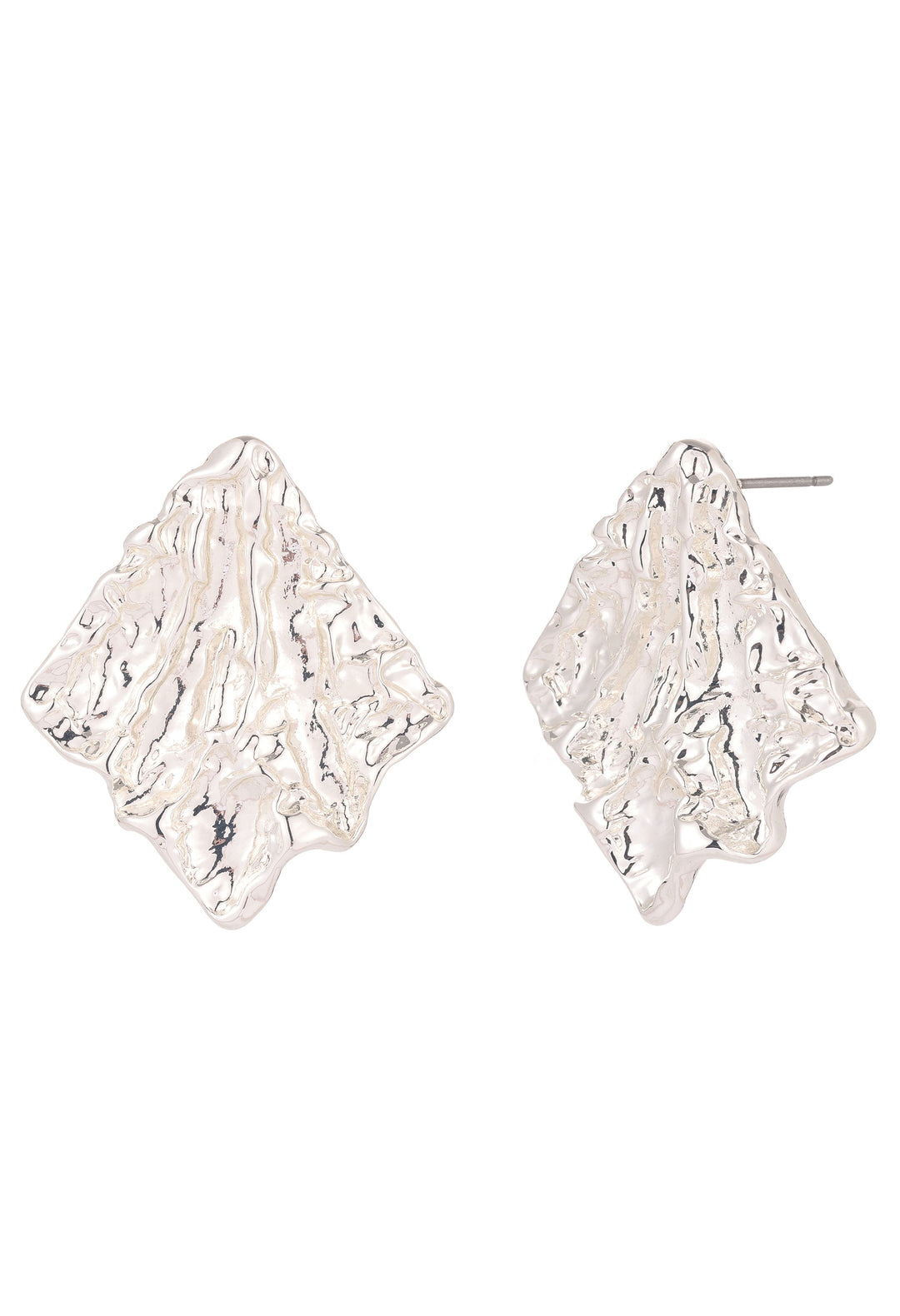 Textured Petal Earrings