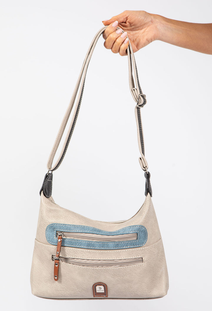 Compact Zip Pocket Crossbody Bag