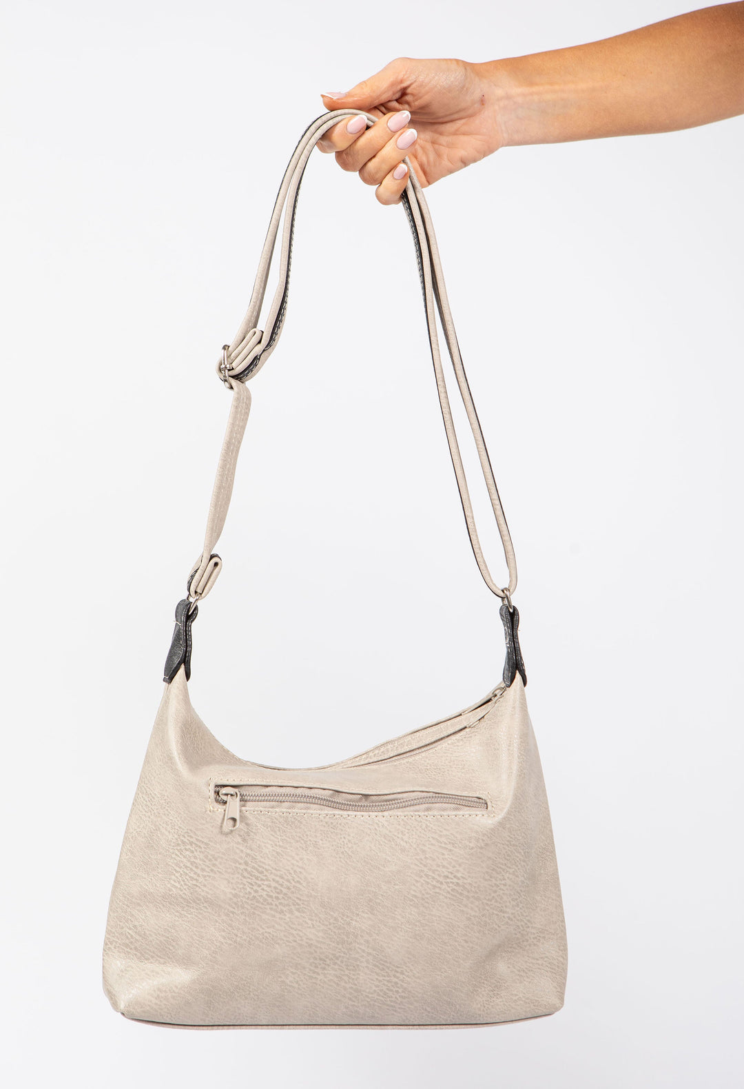 Compact Zip Pocket Crossbody Bag