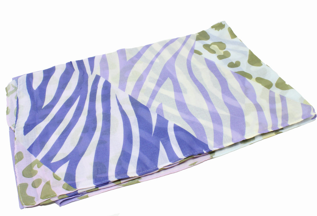 Leo and Zebra Print Scarf