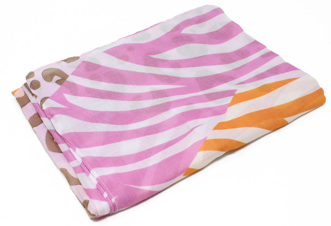 Leo and Zebra Print Scarf