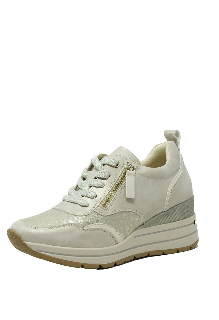 Dara Leopard Wedge Trainer