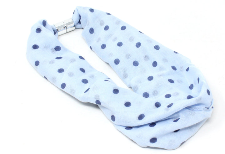 Polka Dot Magnetic Scarf