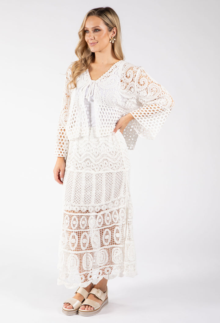 Crochet Midi Skirt