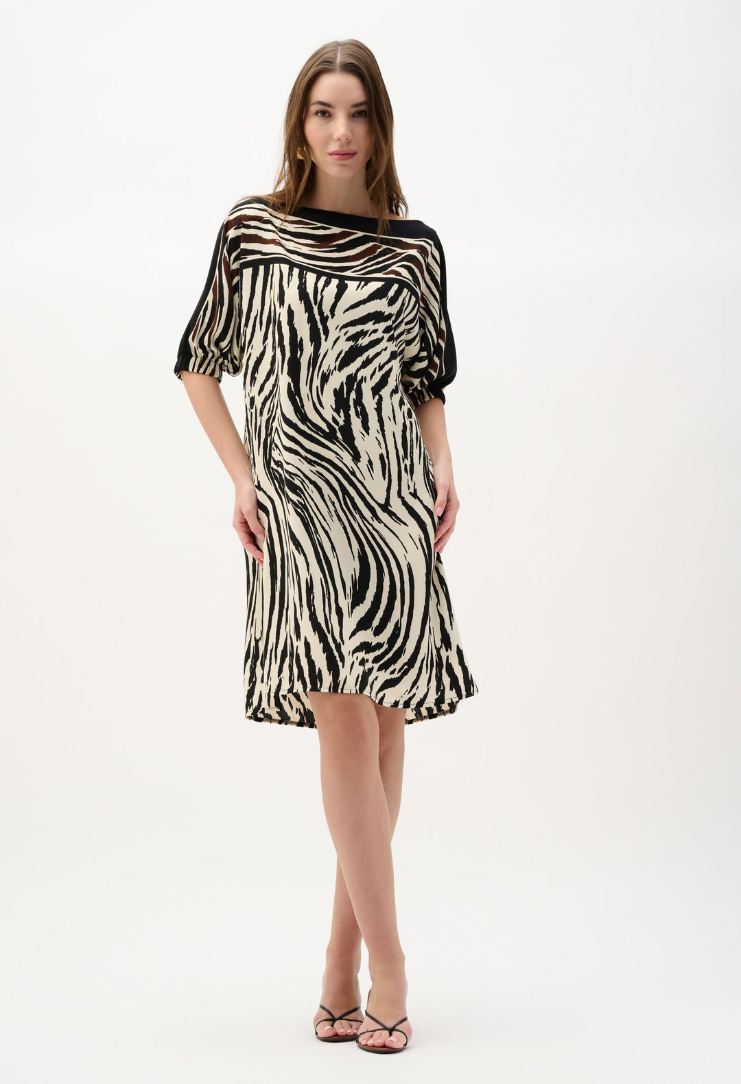 Knee-length Shift Dress