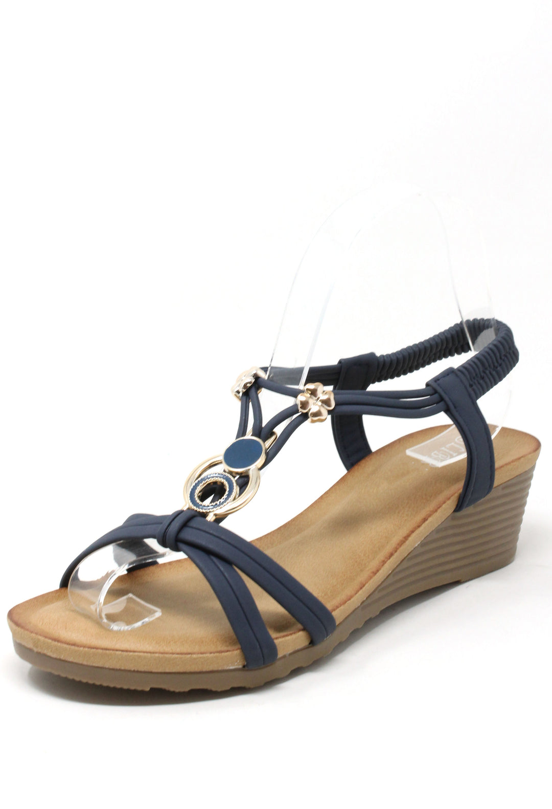 Disc Wedge Sandal
