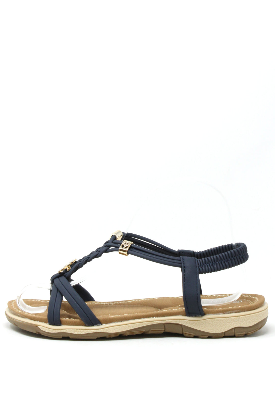 Braided Charm Sandal