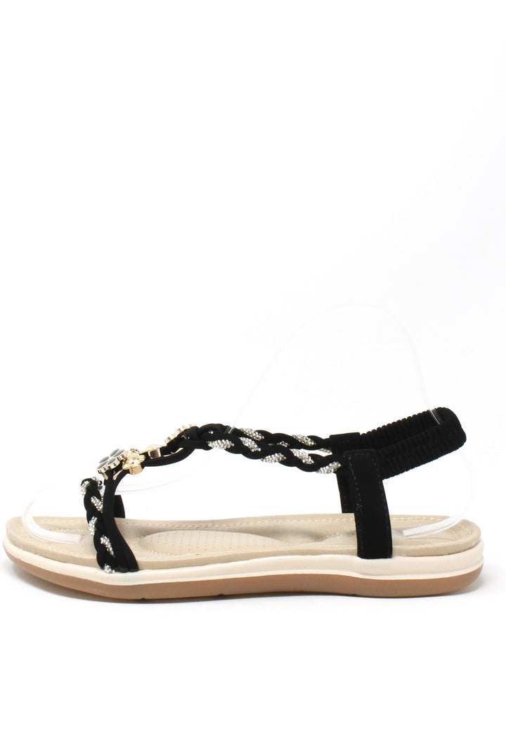 Diamante Twist Sandal