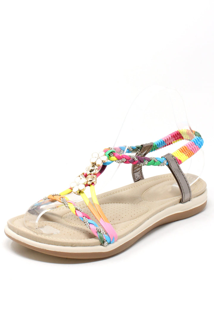 Diamante Twist Sandal