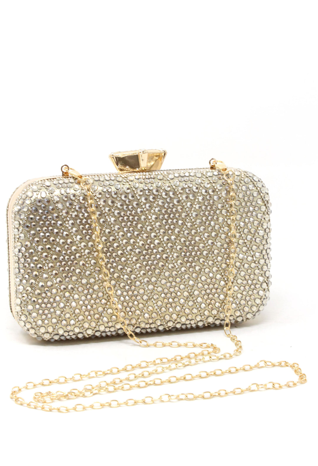 Diamante Drop Clutch Bag