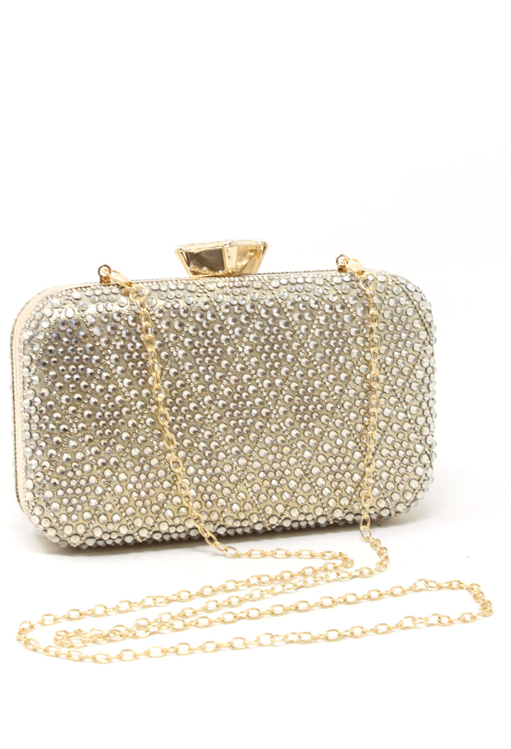 Diamante Drop Clutch Bag