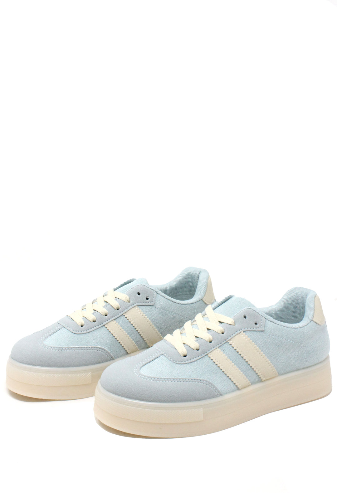 Platform Double Stripe Trainer