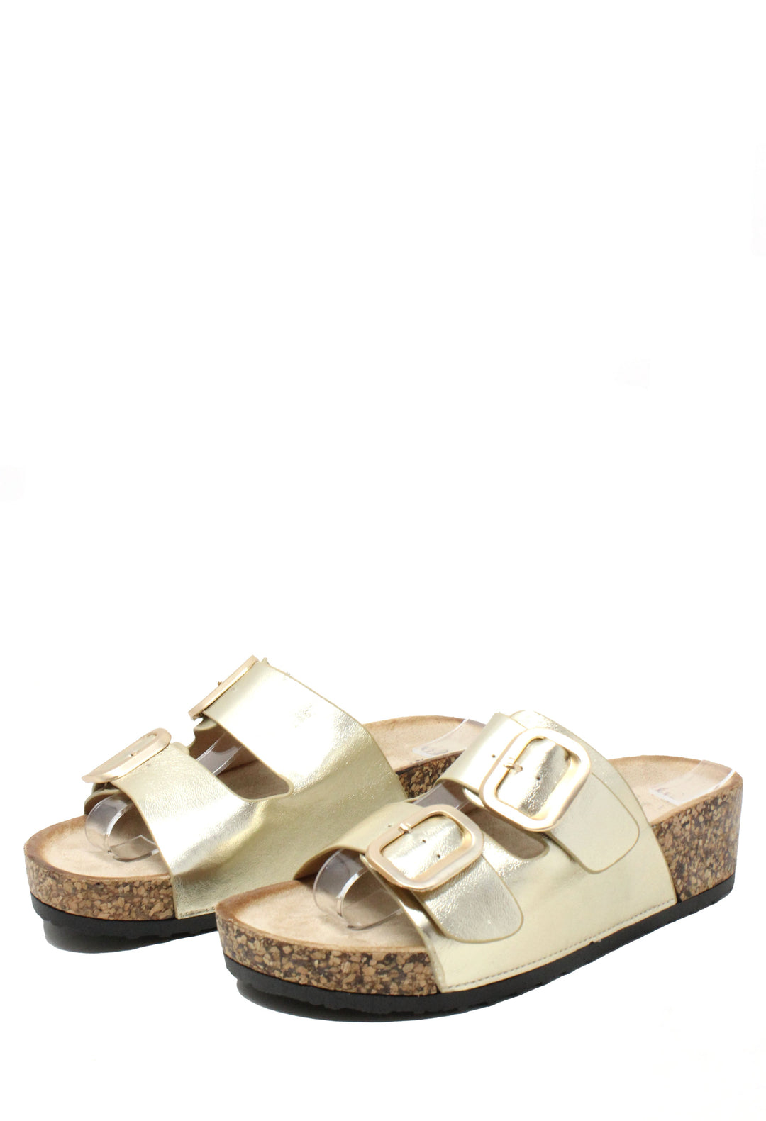 Soft Gold Buckle Sandal