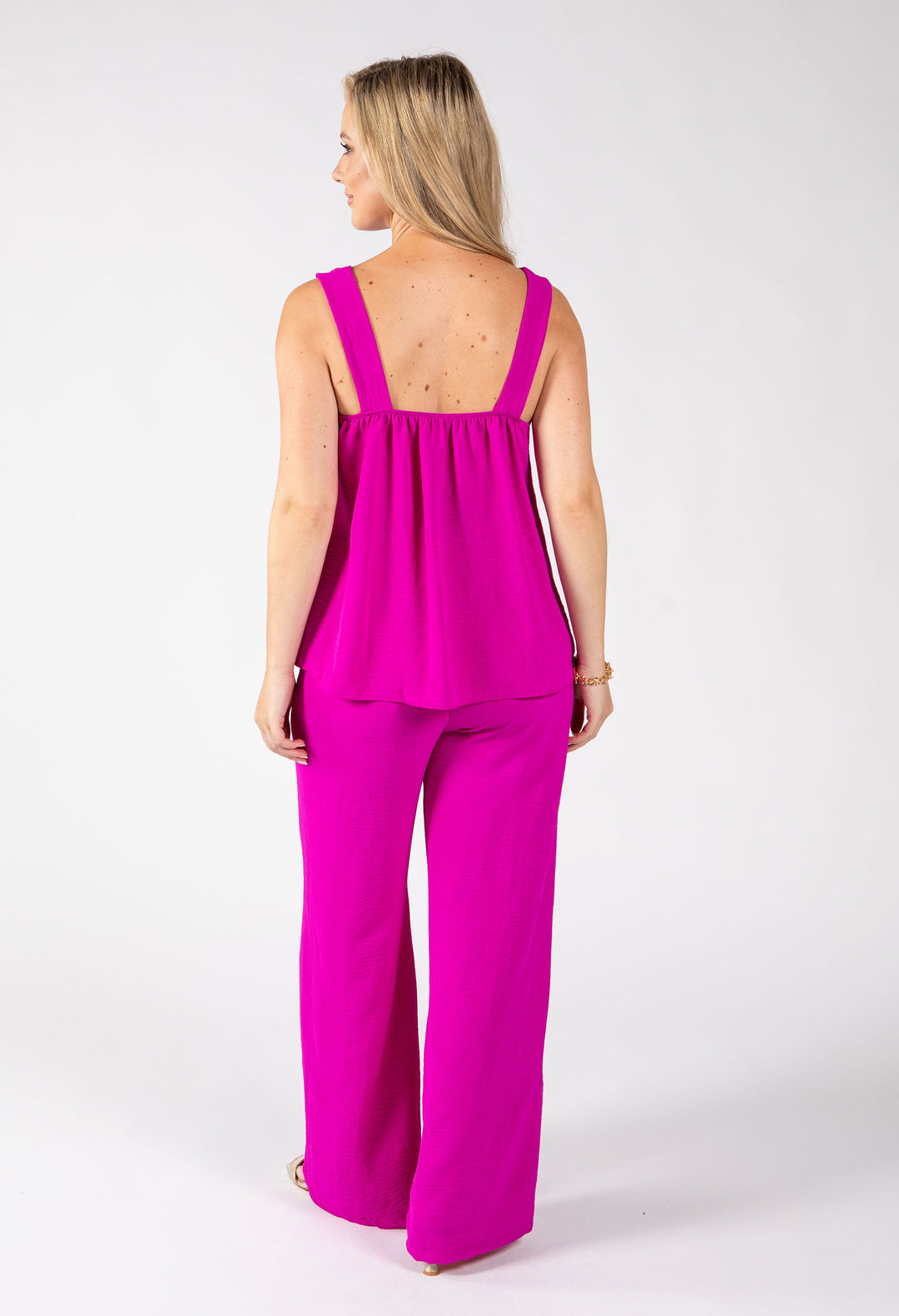 Cleo Gold Detail Sleeveless Co-Ord