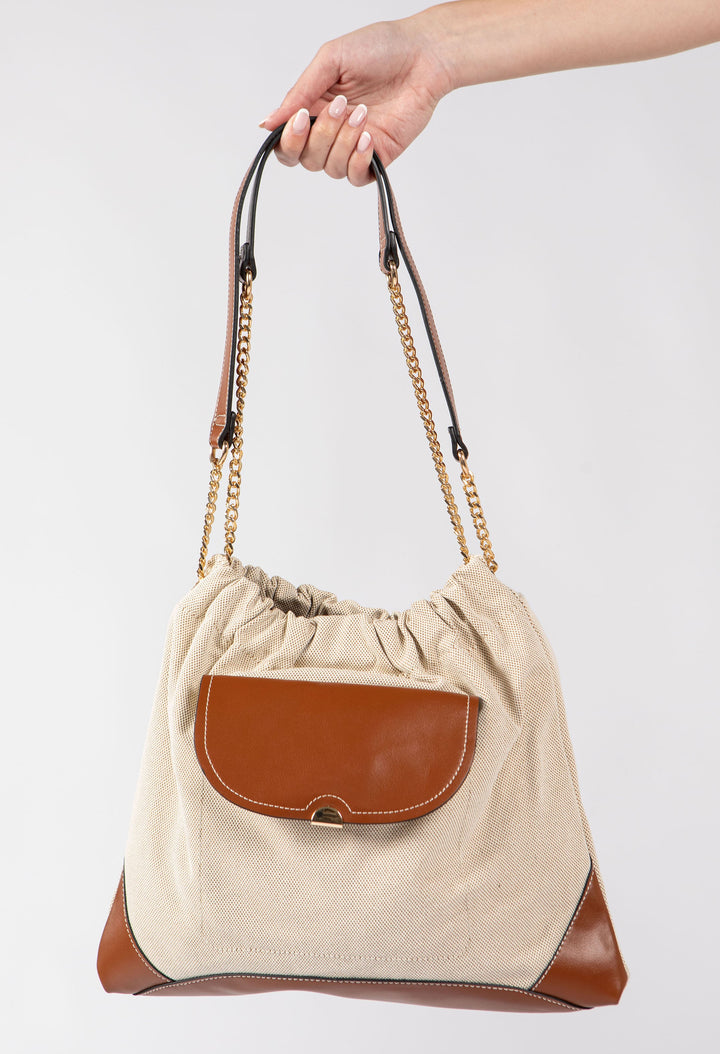 Contrast Crossbody Bag