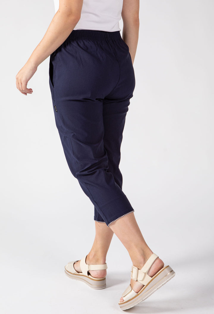 Pull On Capri Trousers