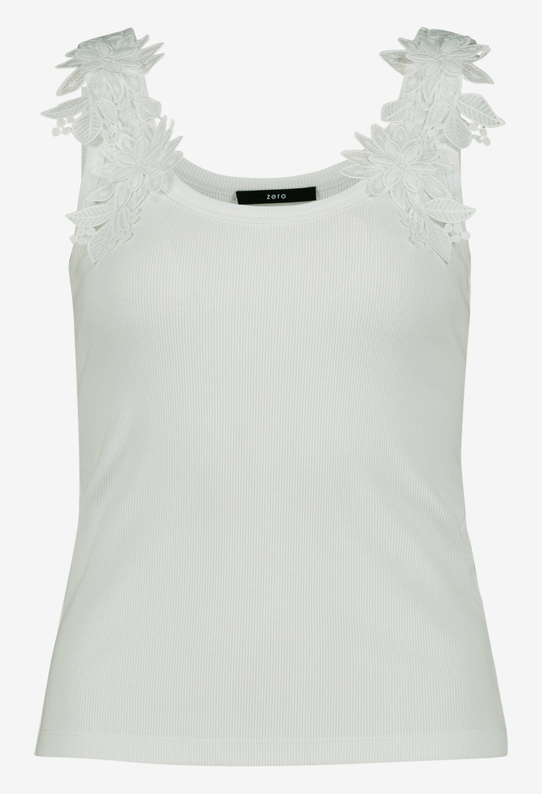 Floral Detail Sleeveless Top