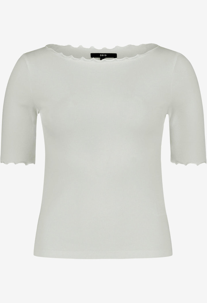 Scalloped Detail Top
