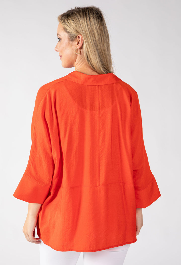 Guadalupe Linen Look Blouse