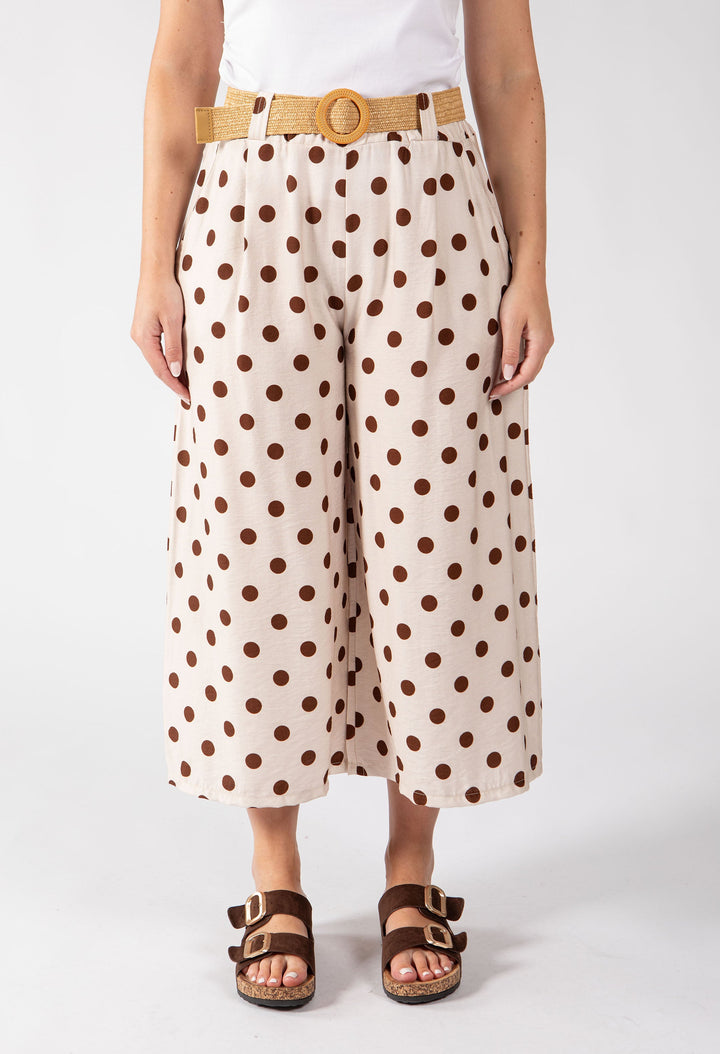 Polka Dot Culotte Trousers