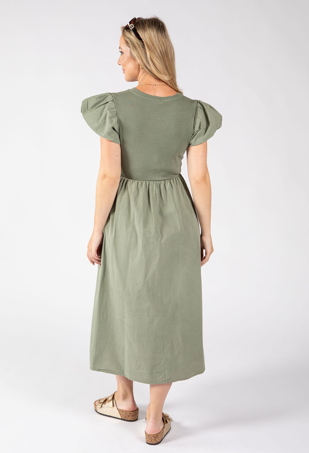 Puff Sleeve Summer Dress