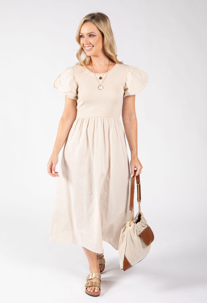 Puff Sleeve Summer Dress