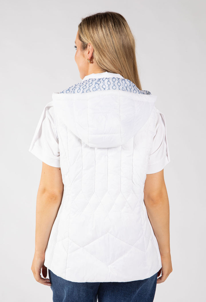 Quilted Hooded Gilet