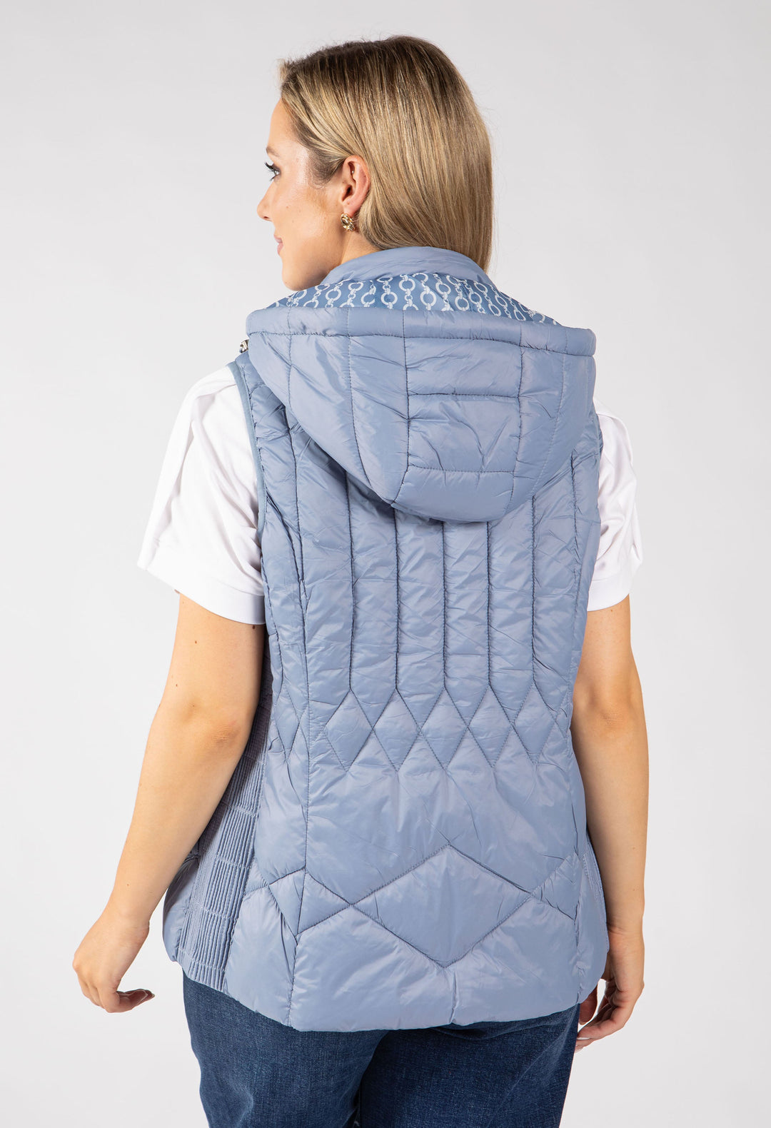 Quilted Hooded Gilet