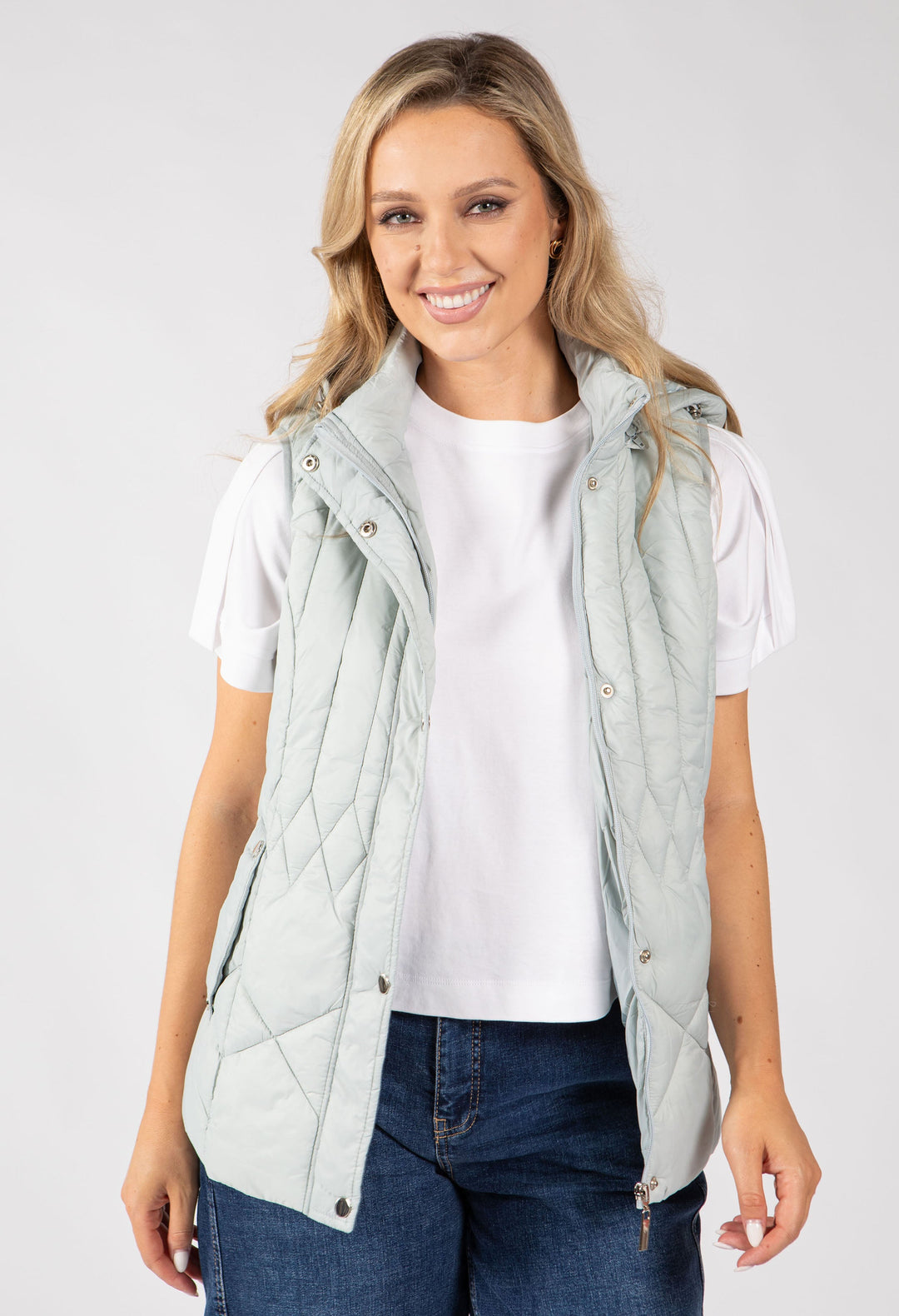 Quilted Hooded Gilet
