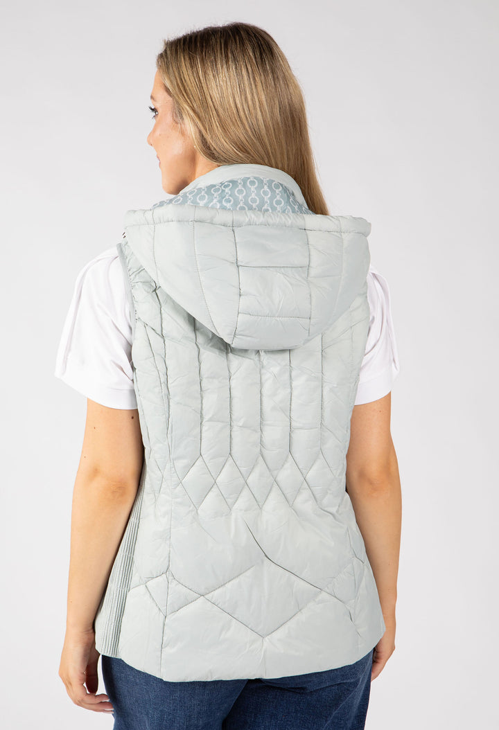 Quilted Hooded Gilet
