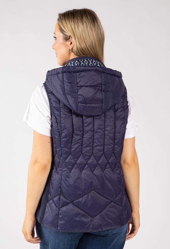 Quilted Hooded Gilet