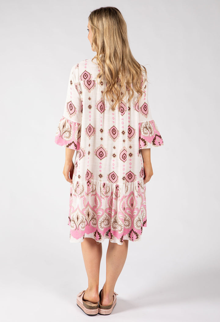 Paisley Pop Flowy Dress