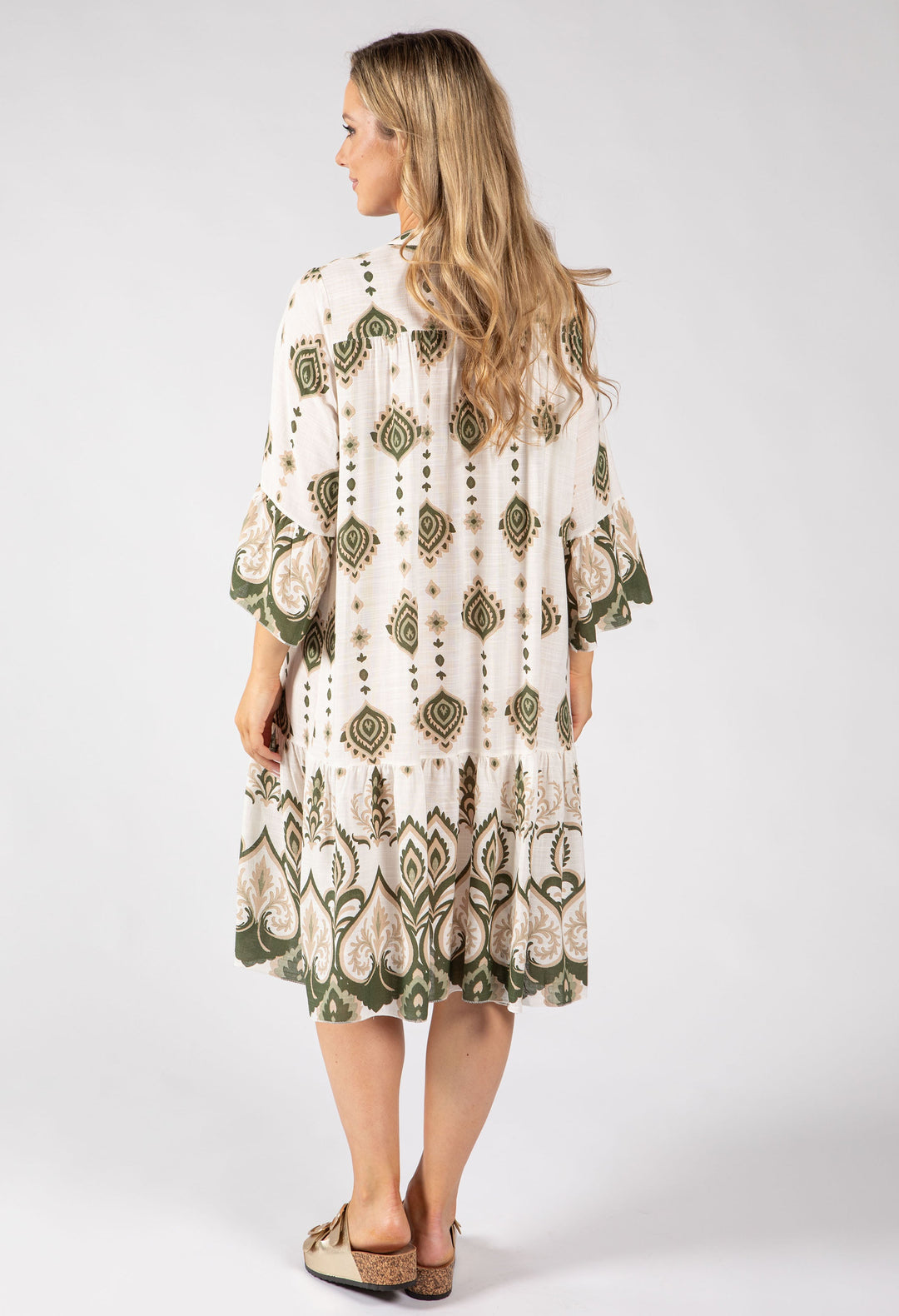 Paisley Pop Flowy Dress