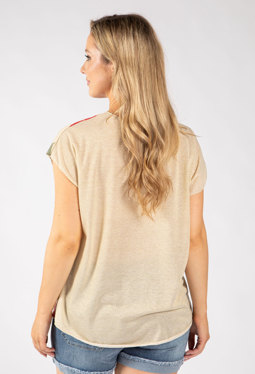 Frida Lurex Knit Top
