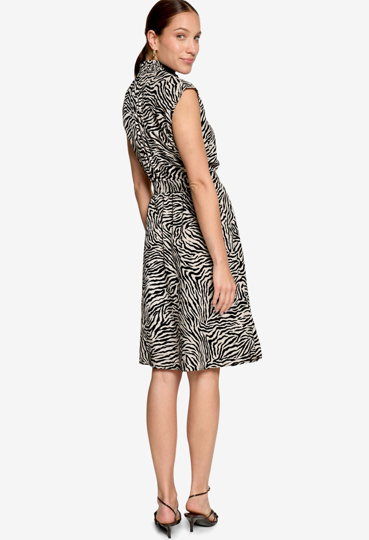 Zebra Print Short Dress