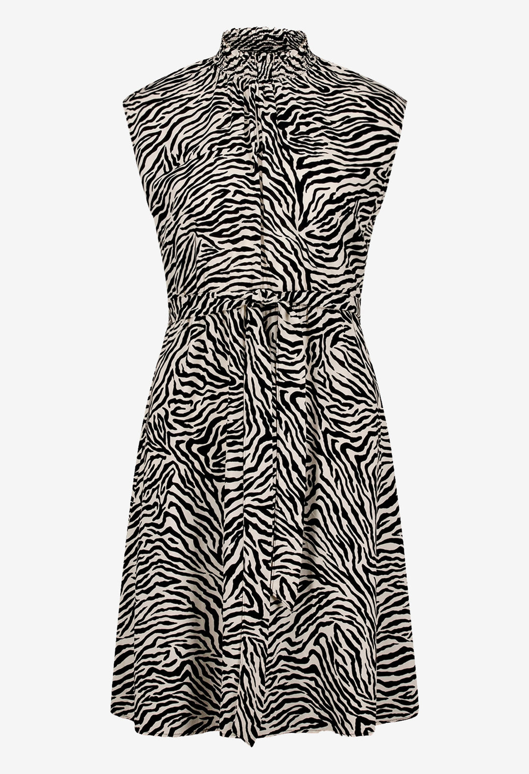 Zebra Print Short Dress